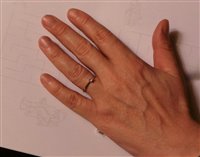 Anello Salvini Donna in Oro bianco Diamante 20067671 - 20067671